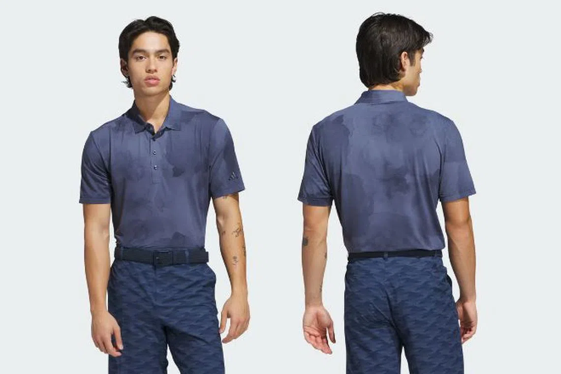 Adidas Ultimate365 Printed Cool Feeling Tour Polo Shirt