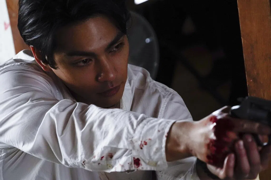 Yuya Yagira in a still from thje horror J-drama Gannibal. 
