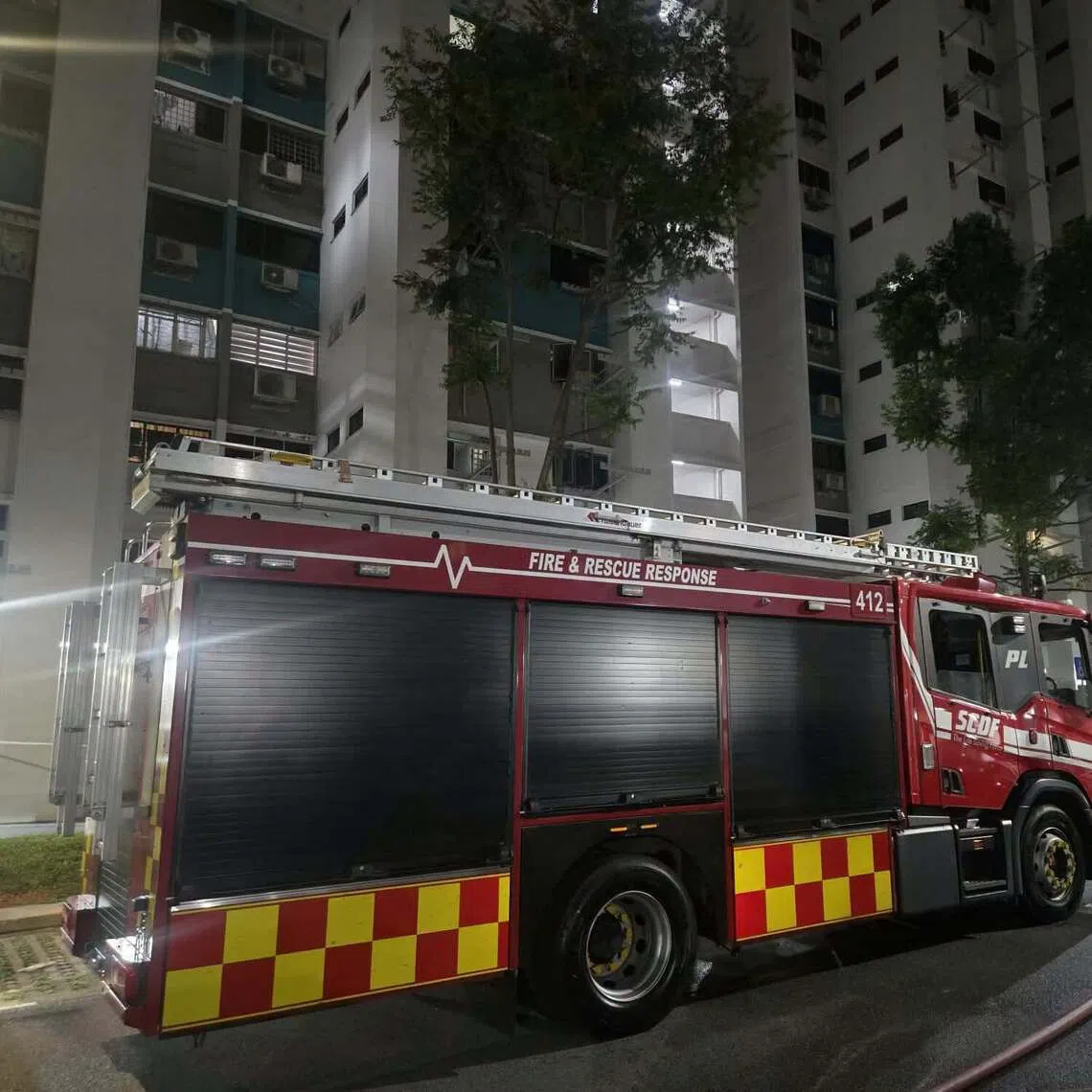 The SCDF was alerted to the fire at Block 339 Jurong East Avenue 1 at 3.55am on Aug 16.