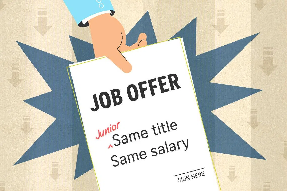 askST Jobs: My company offered me a more junior title with the same salary. Is it a step backwards?