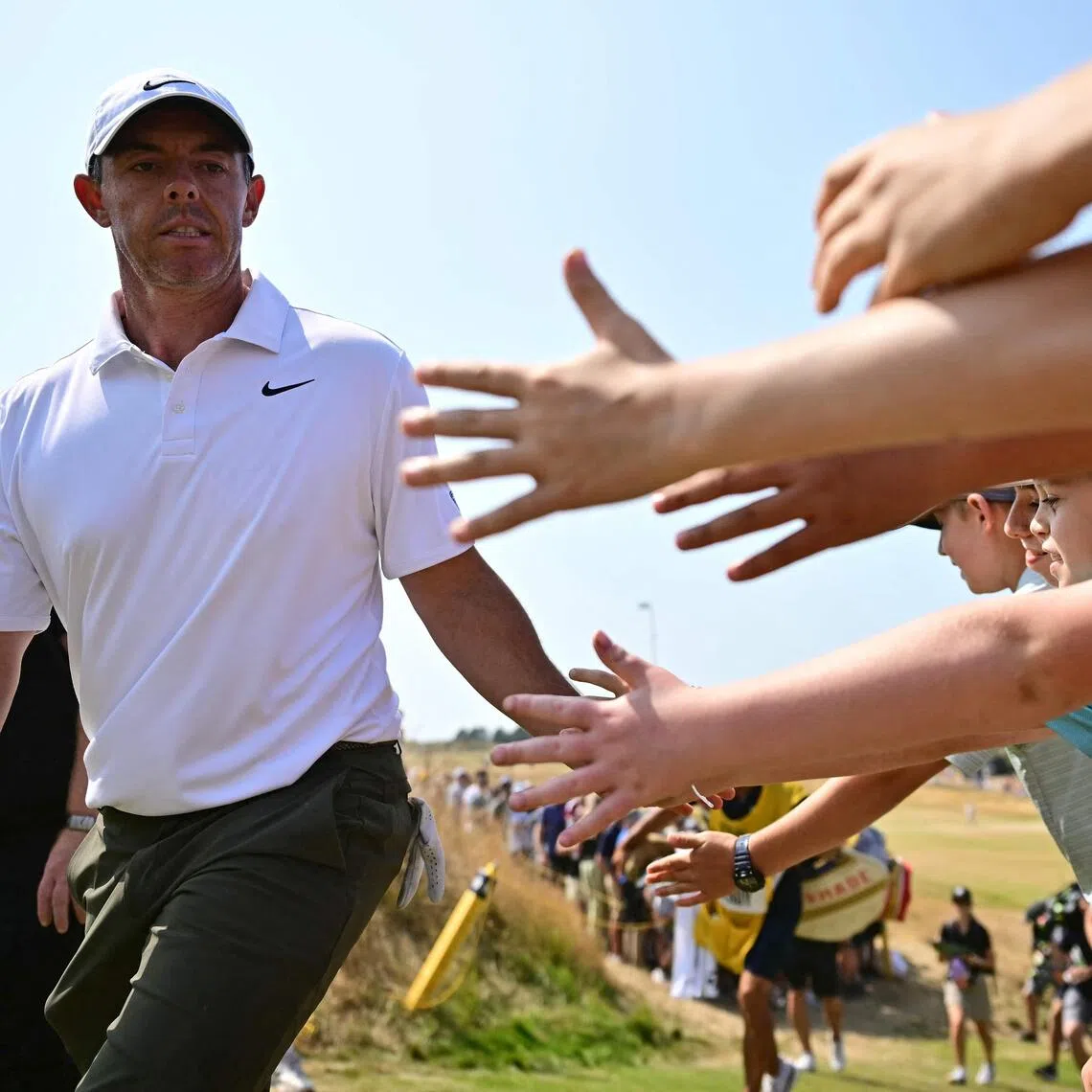 Rory McIlroy said he had conversations with PGA Tour CEO Brian Rolapp leading up to the tournament, having skipped it last year.