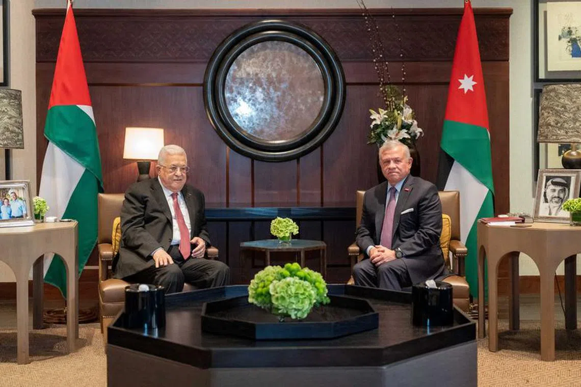 Jordan's king and Palestinian leader warn against escalation in Gaza ...