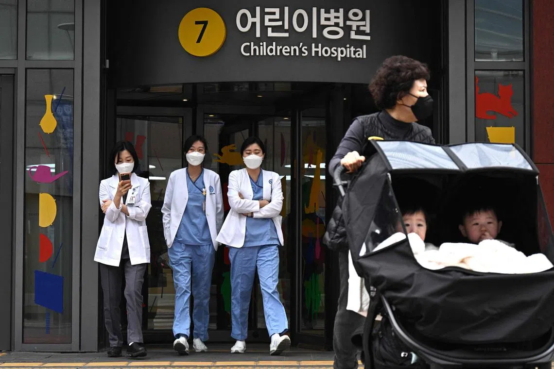 Hospitals are likely to see a drop in patient services this week as South Korea's doctors protest the government’s healthcare reform plan.