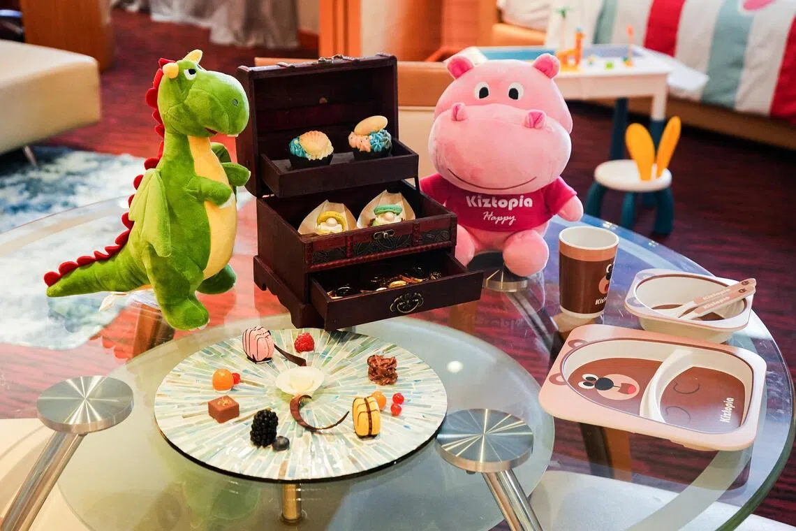 afternoon tea, nautical themed, plush toys, staycation