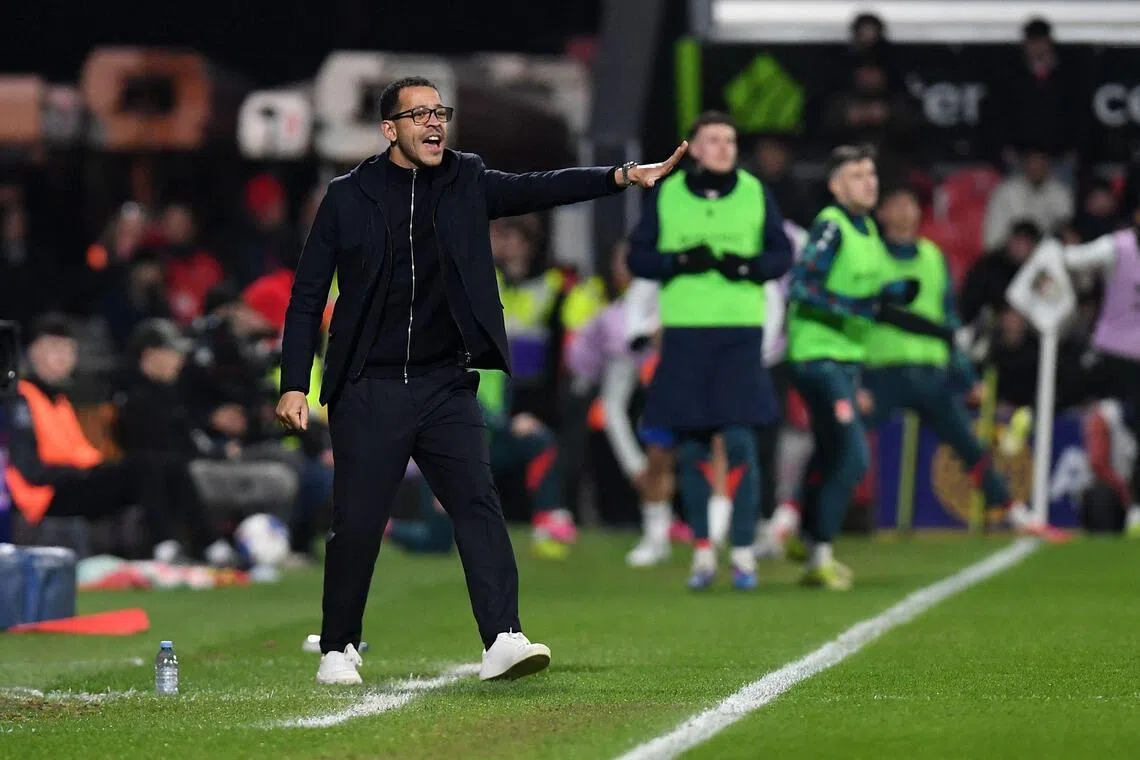 Liam Rosenior will take his Chelsea side to Paris to face PSG in the Champions League last-16, first leg on March 11.