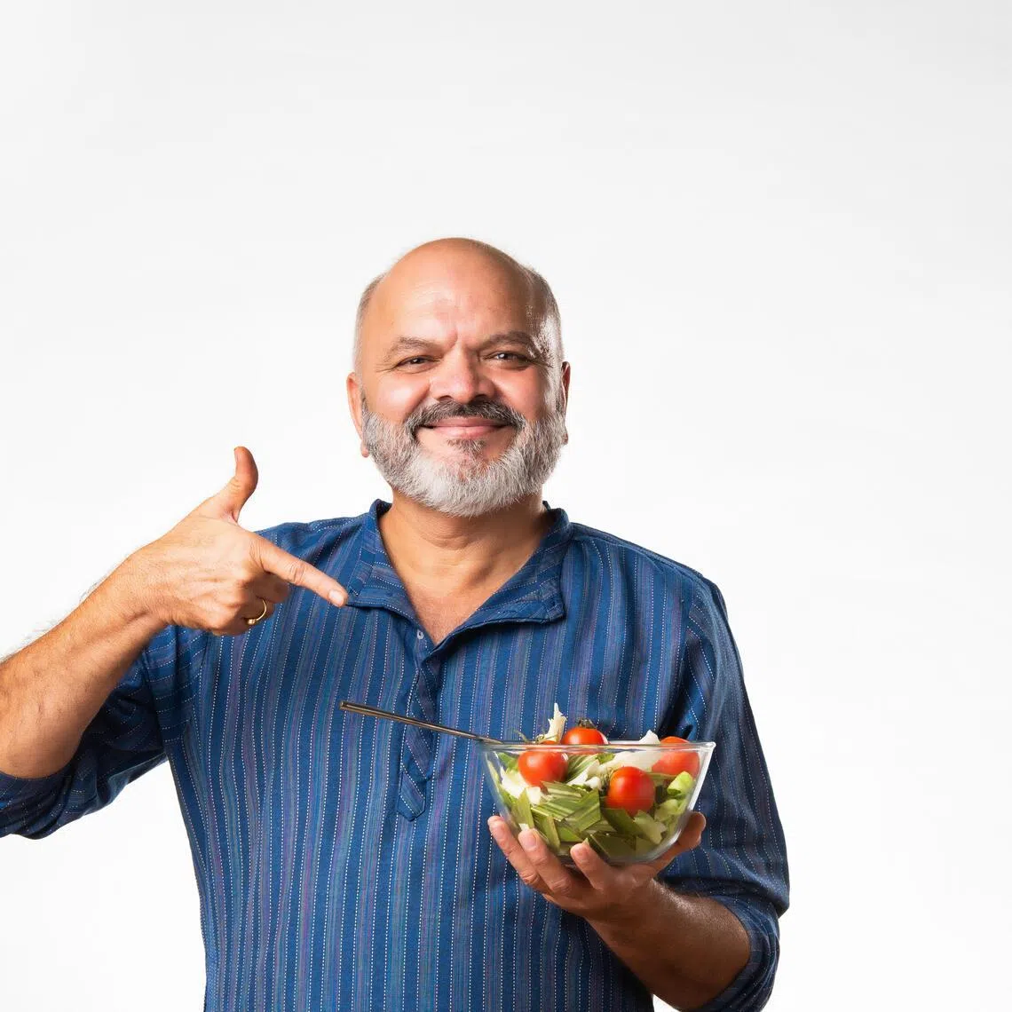 Eat a balanced diet with a variety of fruits and vegetables rather than relying only on vitamin supplements.