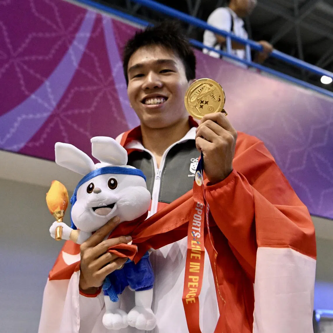 Singapore's Jonathan Tan, who is competing in the Cambodia SEA Games, has met the 2024 Paris Olympics qualifying mark in the 50m freestyle. 