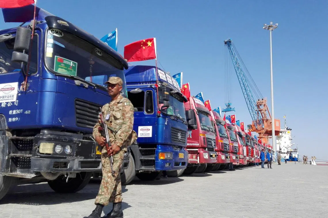 The China-Pakistan Economic Corridor (CPEC) has seen tens of billions of dollars funnelled into massive projects.