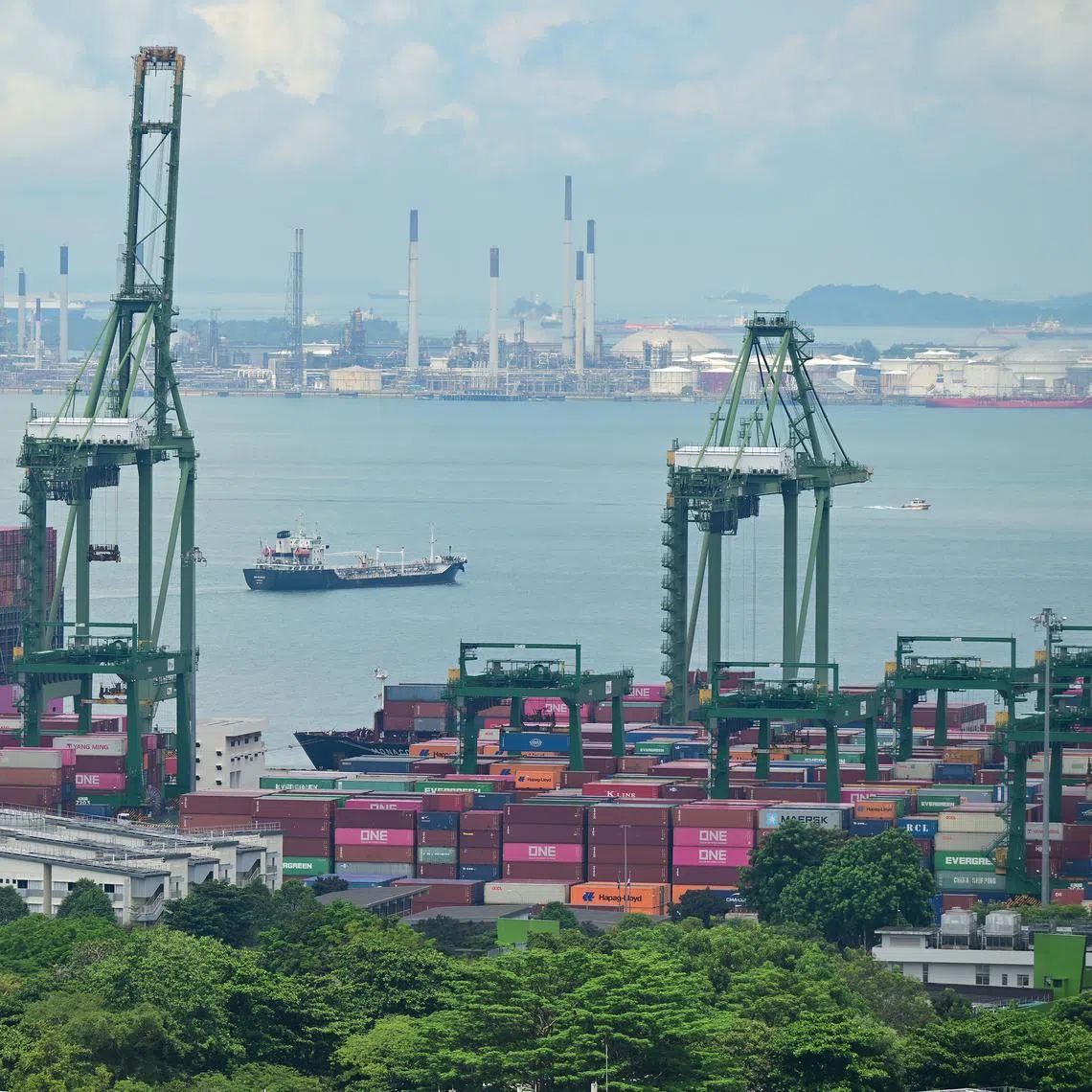 Singapore's key exports rose 5.2 per cent in the first six months of 2025 amid tariff uncertainty..