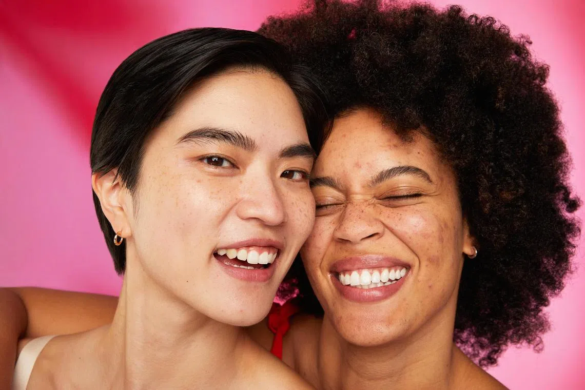 The satin-soft, fresh-faced look, where healthy skin does the talking, is in.