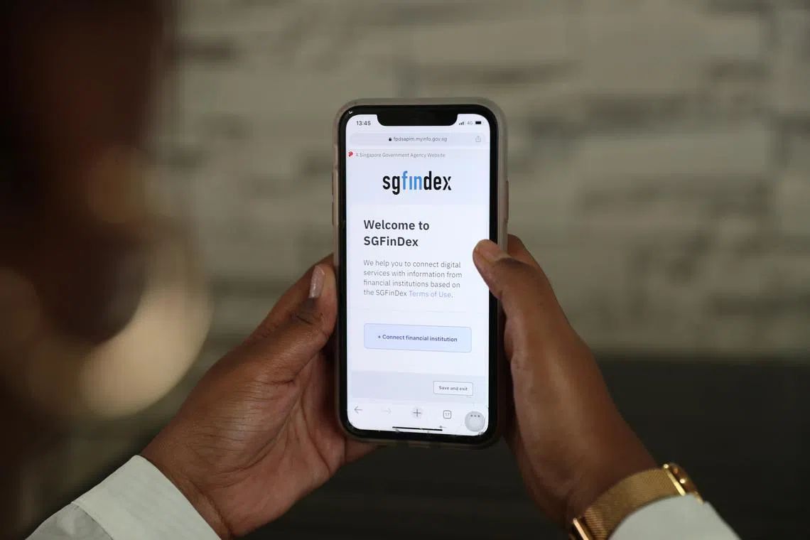 With SGFinDex now, Singaporeans can get an overview of their bank loans, deposits, CPF balances. and investment holding.