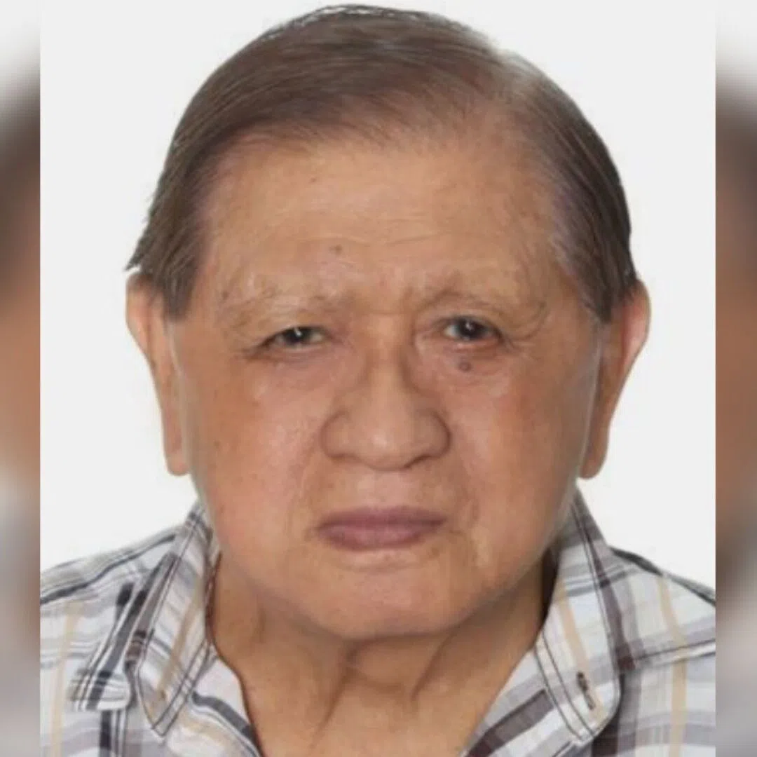 Seah Miang Hin was last seen near Block 14 Haig Road at about 11.50am on Sept 4.