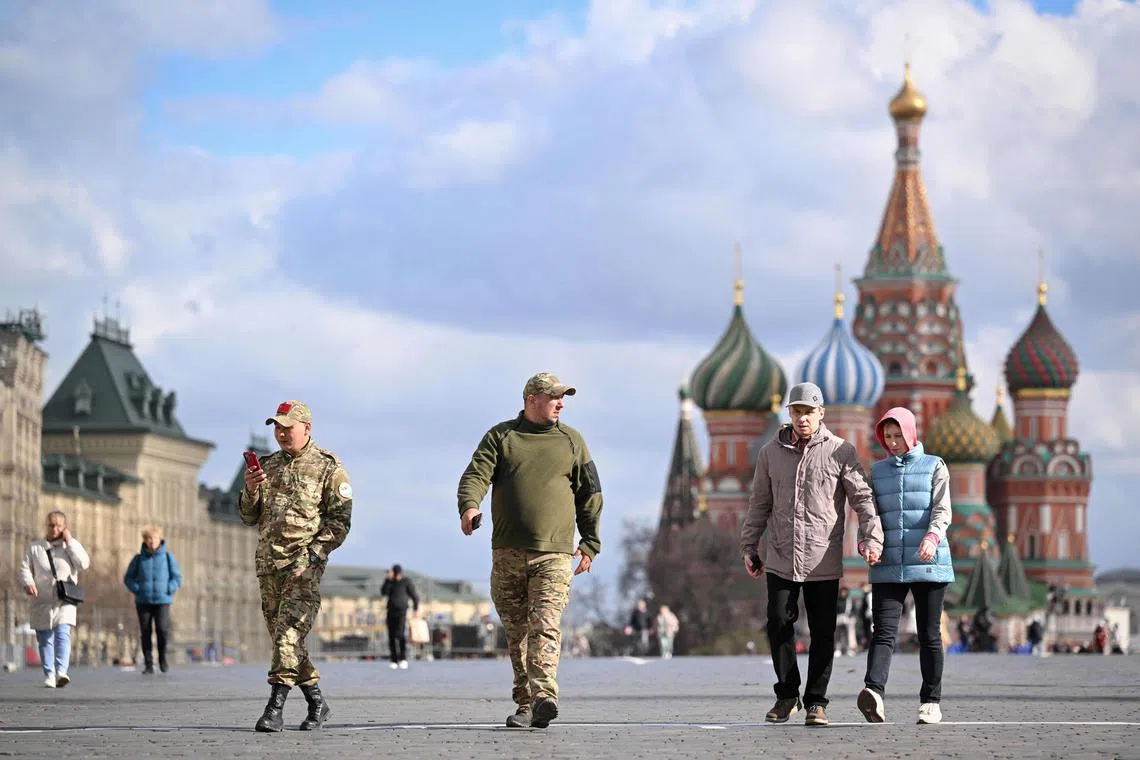 After contracting in the year that followed the start of the Kremlin's war in Ukraine, Russia’s economy has rebounded sharply.