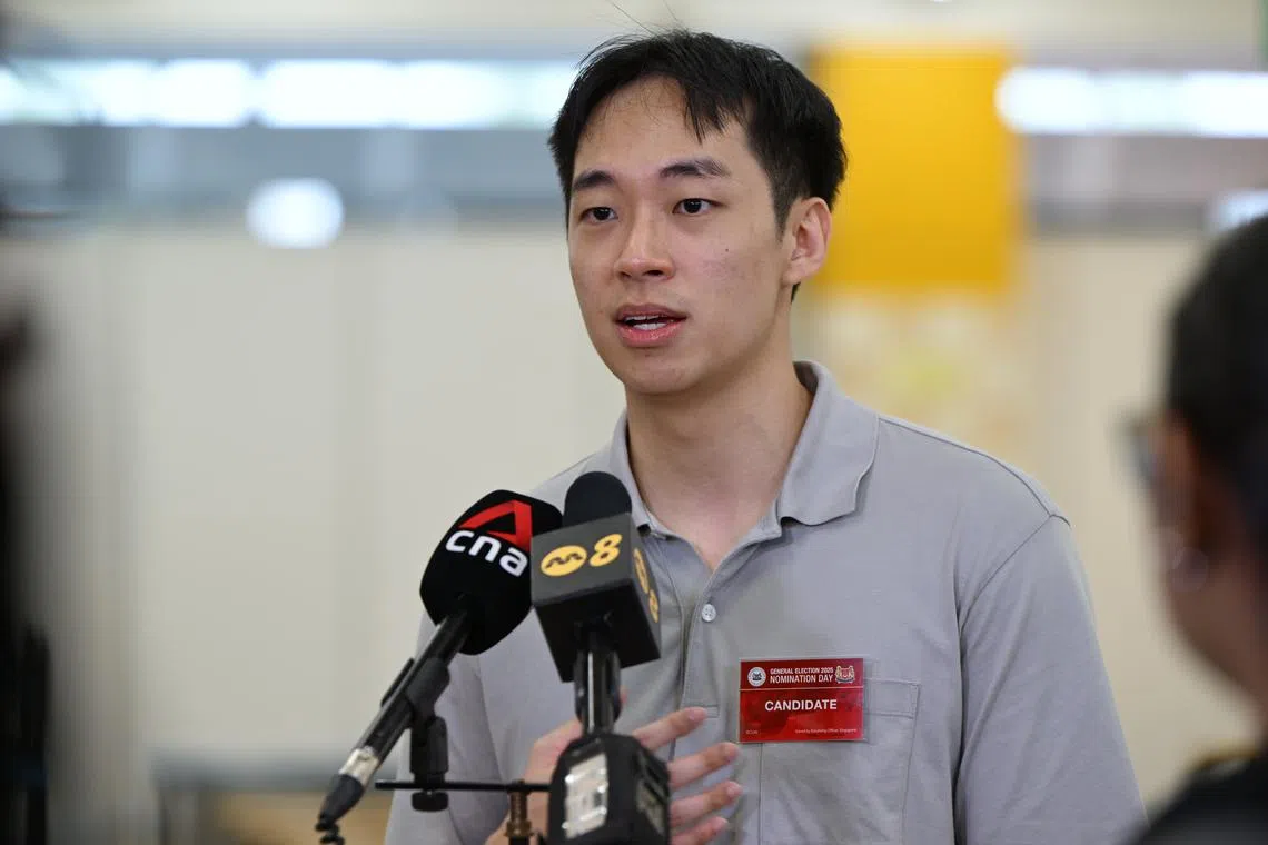 Independent candidate Darryl Lo will be up against incumbent PAP MP Melvin Yong and People’s Alliance for Reform’s Kumar Appavoo.