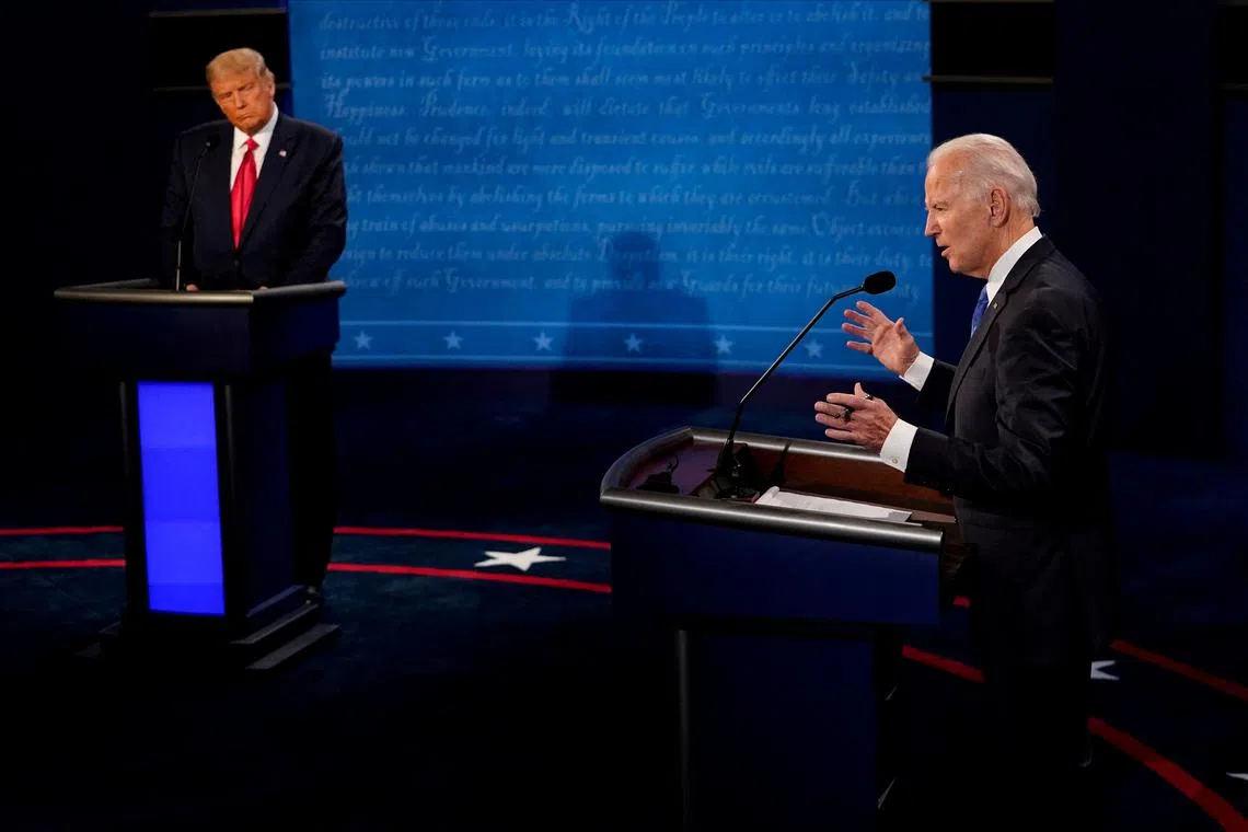 More than 70 per cent of respondents said Biden is too old to be president, while only 19 per cent said Trump is too old.
