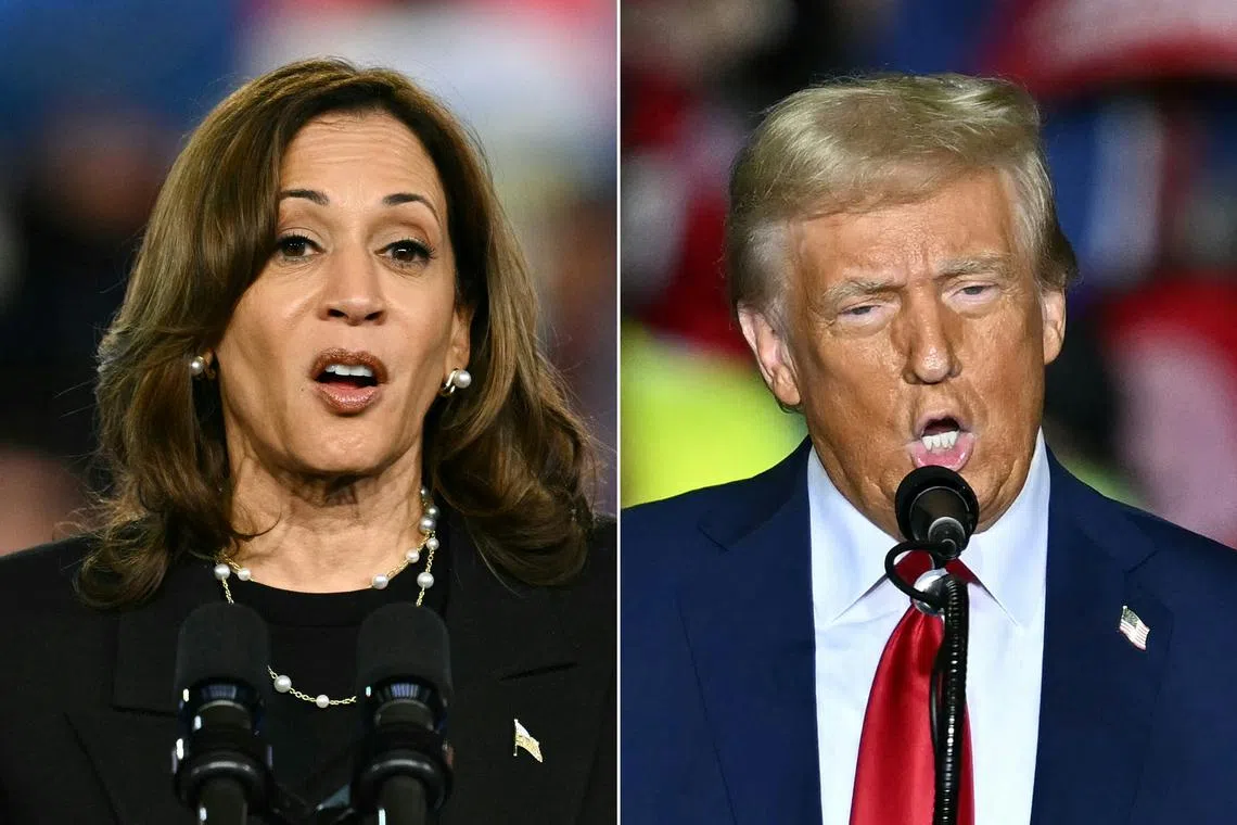 Vice-President Kamala Harris reminded voters that former President Trump had tried unsuccessfully to repeal Obamacare during his 2017-2021 presidency.