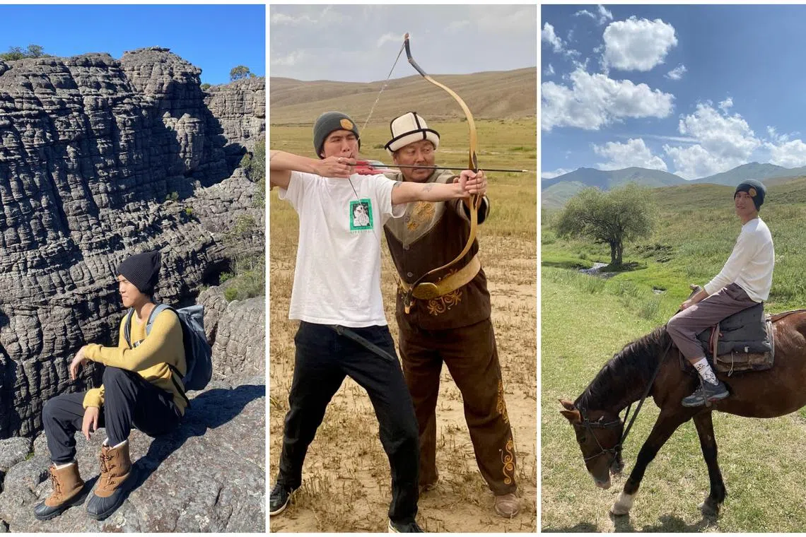 Mr Justin Ong keeps his travels secret due to what he perceives as a heavy stigma against working on the go.