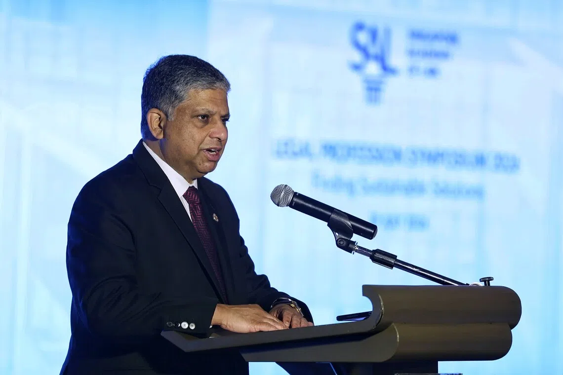 Incoming Chief Justice Sushil Nair says he is committed to ensuring lawyers have healthy and sustainable careers.