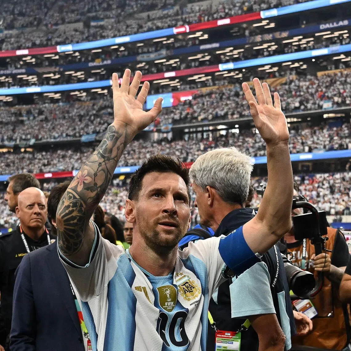 Turning 39 on June 24, Lionel Messi has accounted for all five of Argentina’s goals at this World Cup as he takes an early lead at the top of the scorers’ chart.
