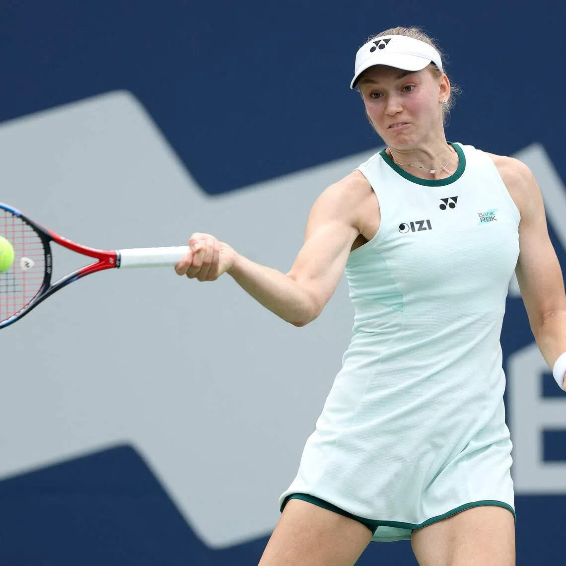 World No. 2 Rybakina defeated American 28th seed Ann Li 6-2, 7-5 in 90 minutes.