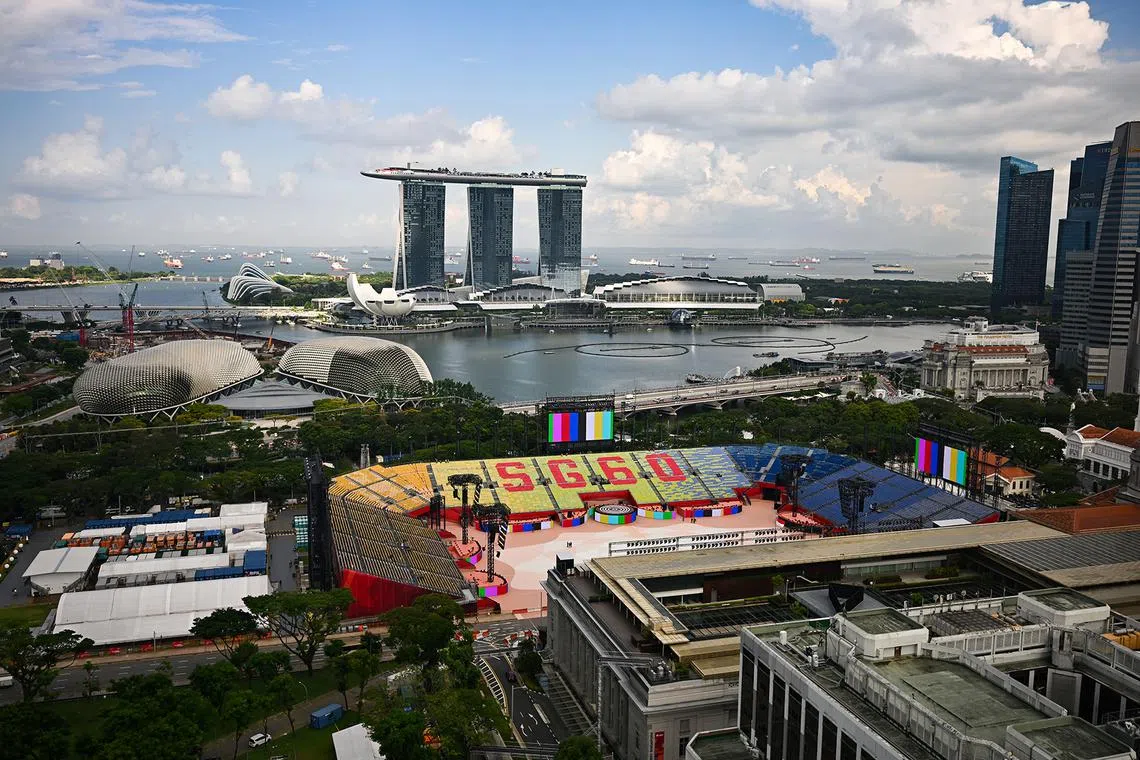 The area around the Padang on Aug 9 will be designated as a special event area with stringent security measures to ensure public safety.