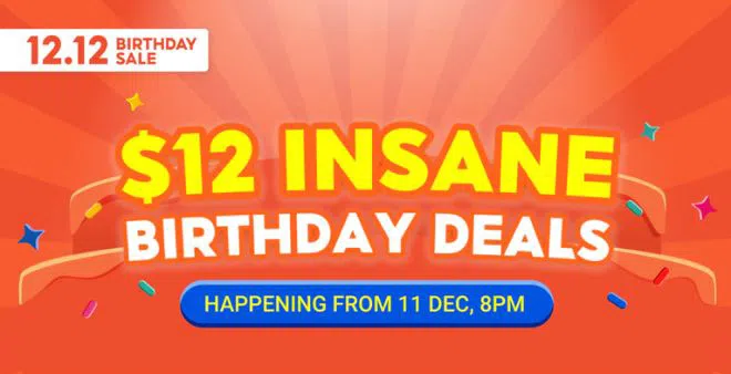 Shopee 12.12. sale