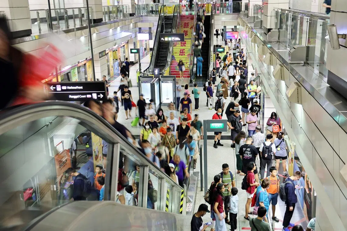 The scheme, which started on Dec 27, 2025, aims to reduce train congestion in north-eastern Singapore, especially on the crowded North East Line.