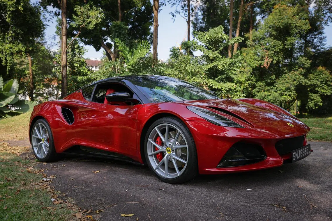 Beautiful beast: The Lotus Emira is as lethal as it is good-looking.