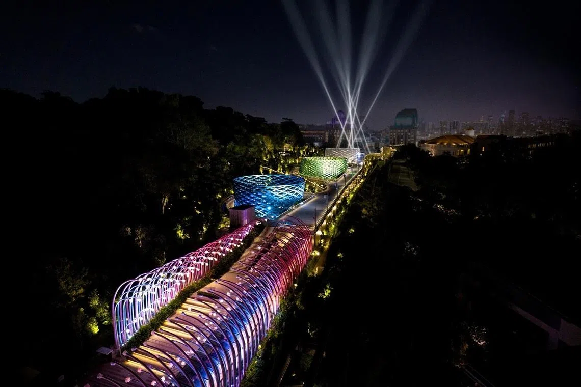 sentosa sensoryscape singapore