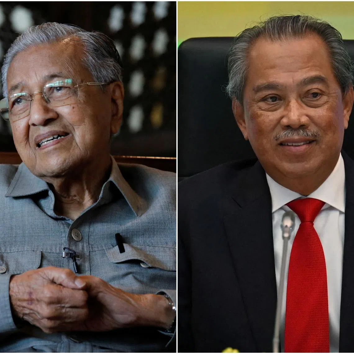 The plaintiff is seeking to compel the defendants, including former PMs Mahathir Mohamad (left) and Muhyiddin Yassin, to pay RM1 million in damages and compensation to every Malaysian citizen.