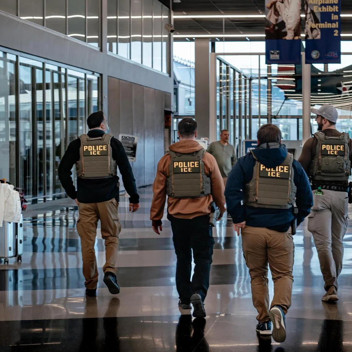 The Department of Homeland Security described the gloves as a “de-escalation device”.