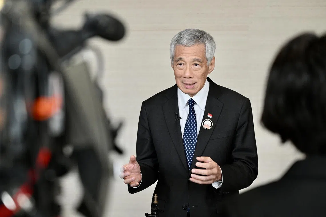 Prime Minister Lee Hsien Loong will arrive in Tokyo on Dec 15.
