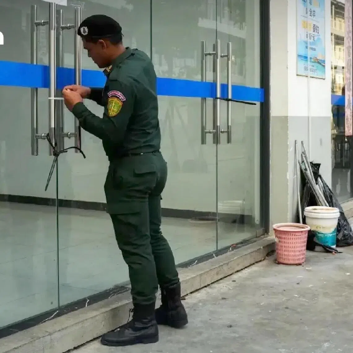 A major scam compound in Cambodia has been found abandoned, sparking suspicions that the operators have fled to neighbouring countries.