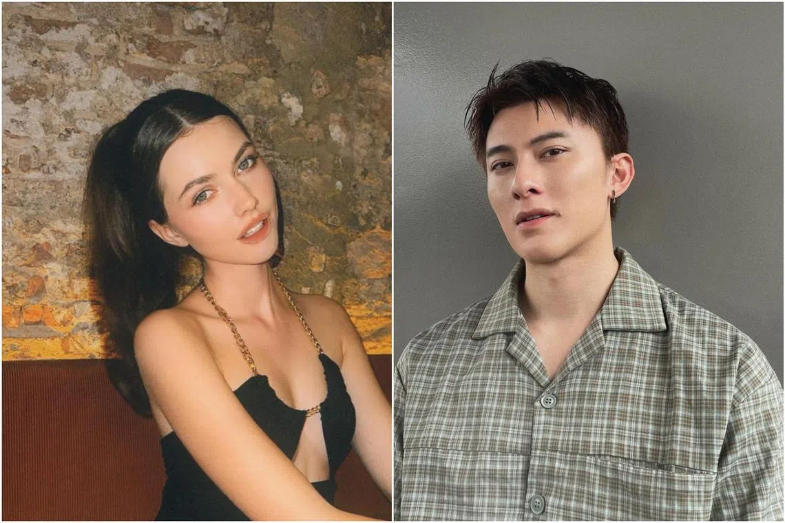Singapore-based Ukrainian model Darina Sheremet said her ex-boyfriend Edwin Goh hit her in the face and stole her money.