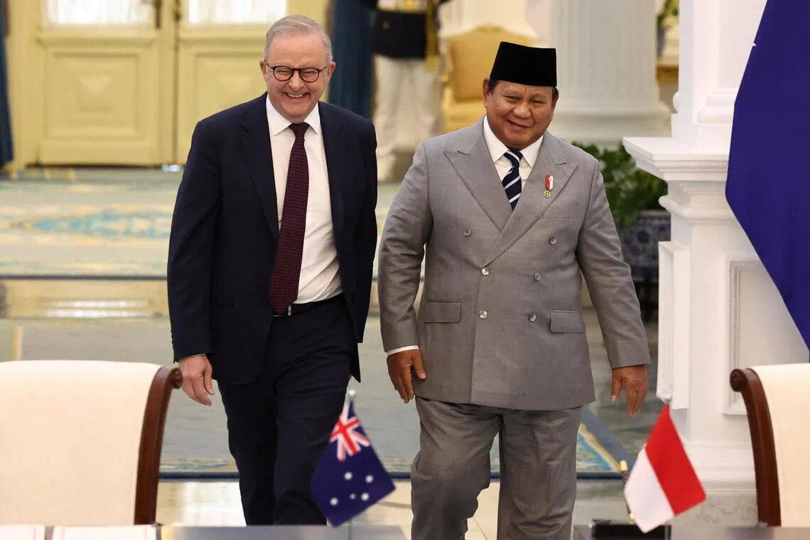 Australia, Indonesia sign security deal in hedge against China