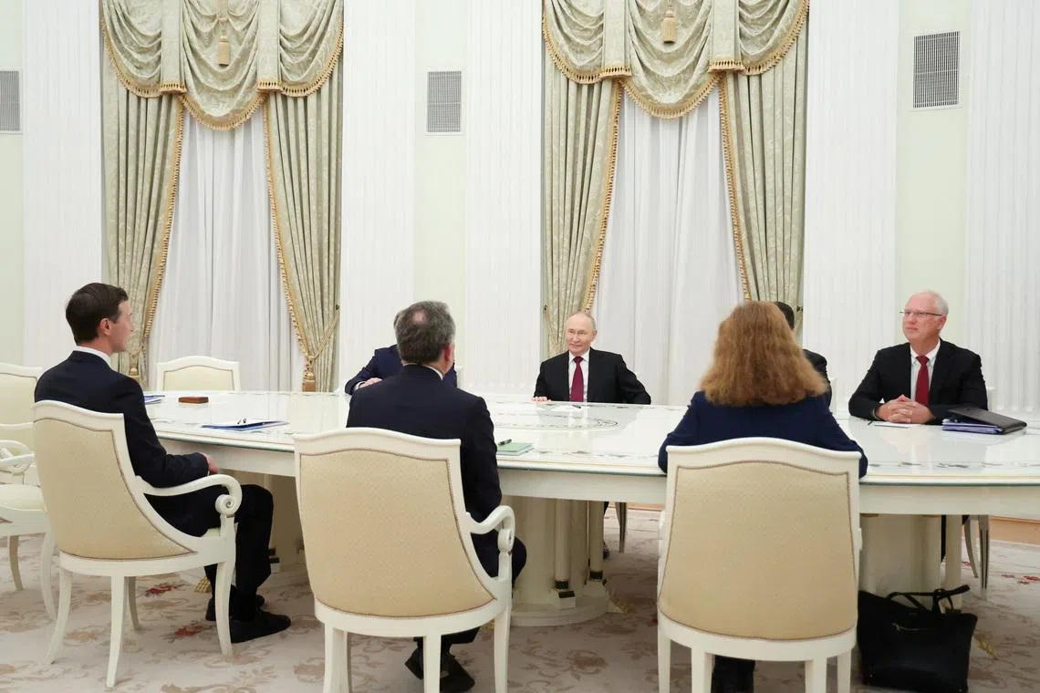 Putin to discuss Ukraine peace with U.S. envoys after Trump says a deal is reasonably close