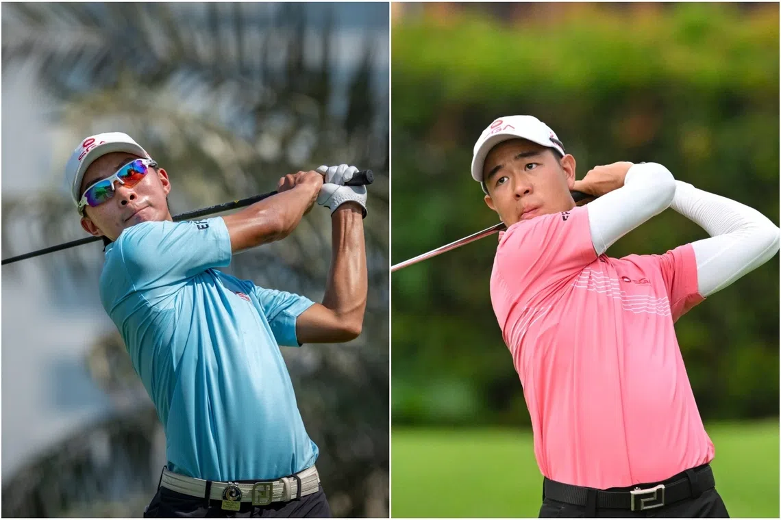 For Singapore’s Justin Kuk (right) and Ng Wei Jun, the Oct 29-Nov 1 Asia-Pacific Amateur represents a chance to turn dreams into reality.