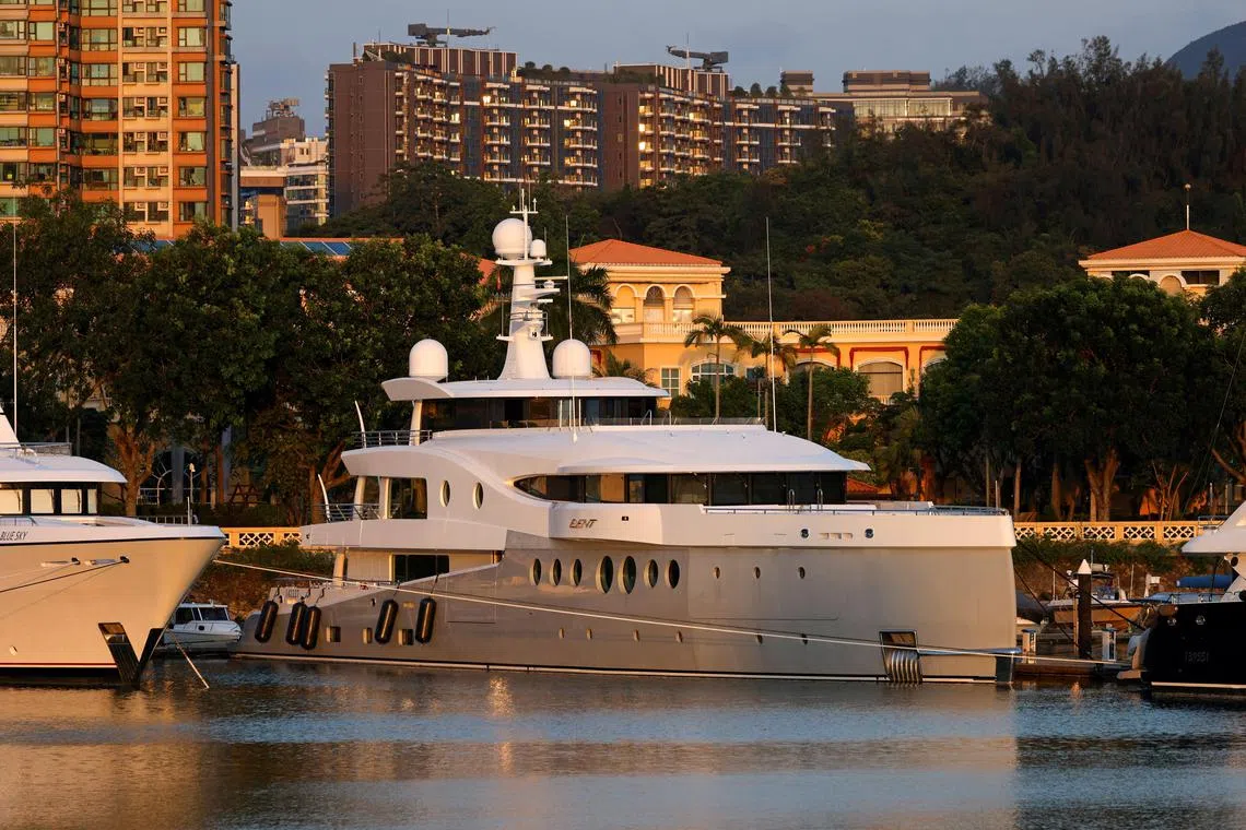 Evergrande sold its luxury superyacht Event for 30 million euros (S$43 million) earlier this year.
