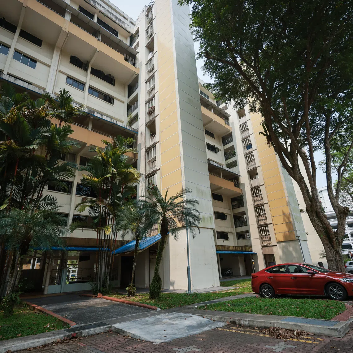 Gabriel Foong Shi Cheng is accused of killing Tham Nam Poh at the void deck of Block 57, Telok Blangah Heights.