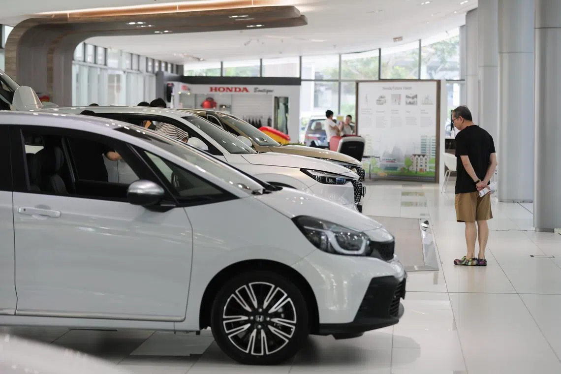 The Category A COE premium inched upwards, while the price of a Category B certificate dipped.