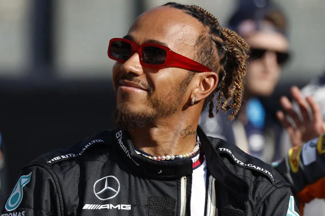 Formula One F1 - Abu Dhabi Grand Prix - Yas Marina Circuit, Abu Dhabi, United Arab Emirates - November 26, 2023 Mercedes' Lewis Hamilton before the race REUTERS/Hamad I Mohammed/ File photo