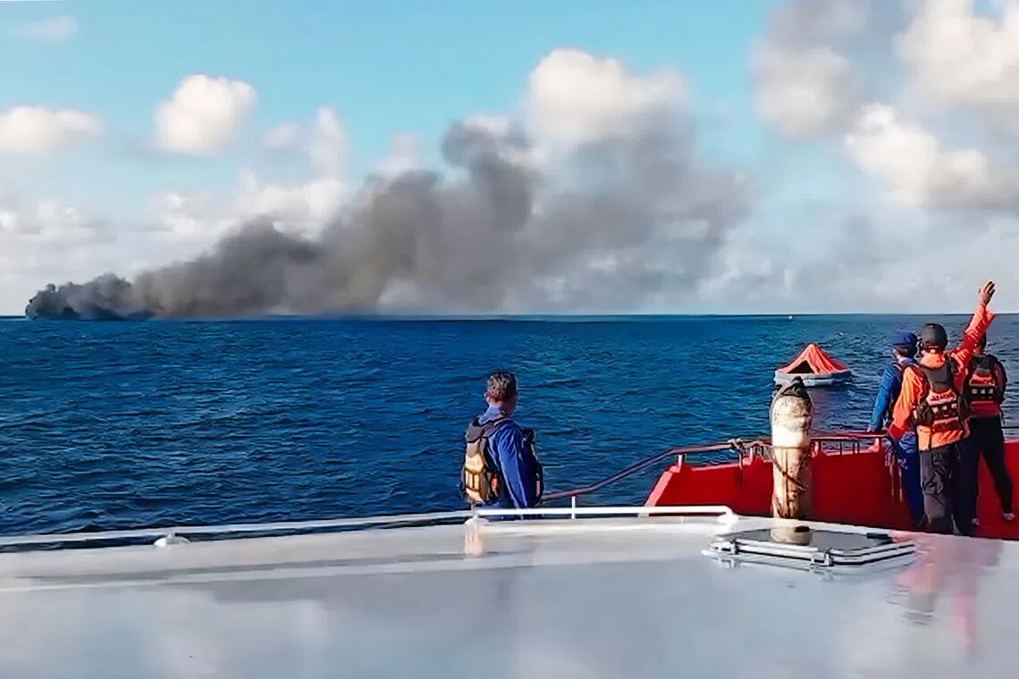 Indonesian Ferry Fire Off Bali: 1 Dead, 172 Rescued Amid Overcrowding Concerns