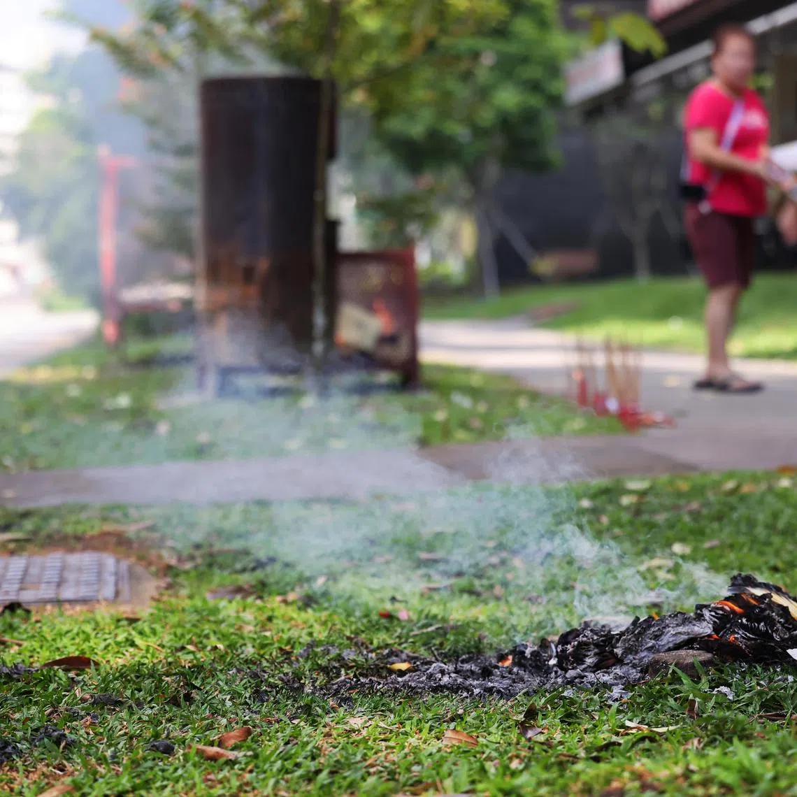 The volume of public feedback on indiscriminate burning of joss paper during the seventh lunar month fell by 31 per cent in 2024, compared with 2021.