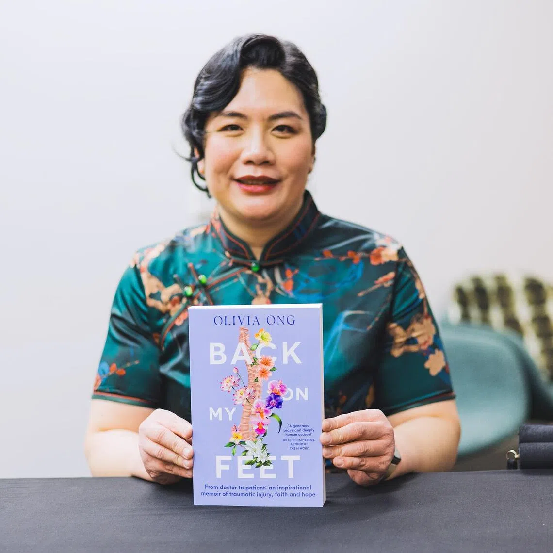 Olivia Ong, a pain physician in Melbourne, writes about recovering from spinal injury in her memoir Back On My Feet.
