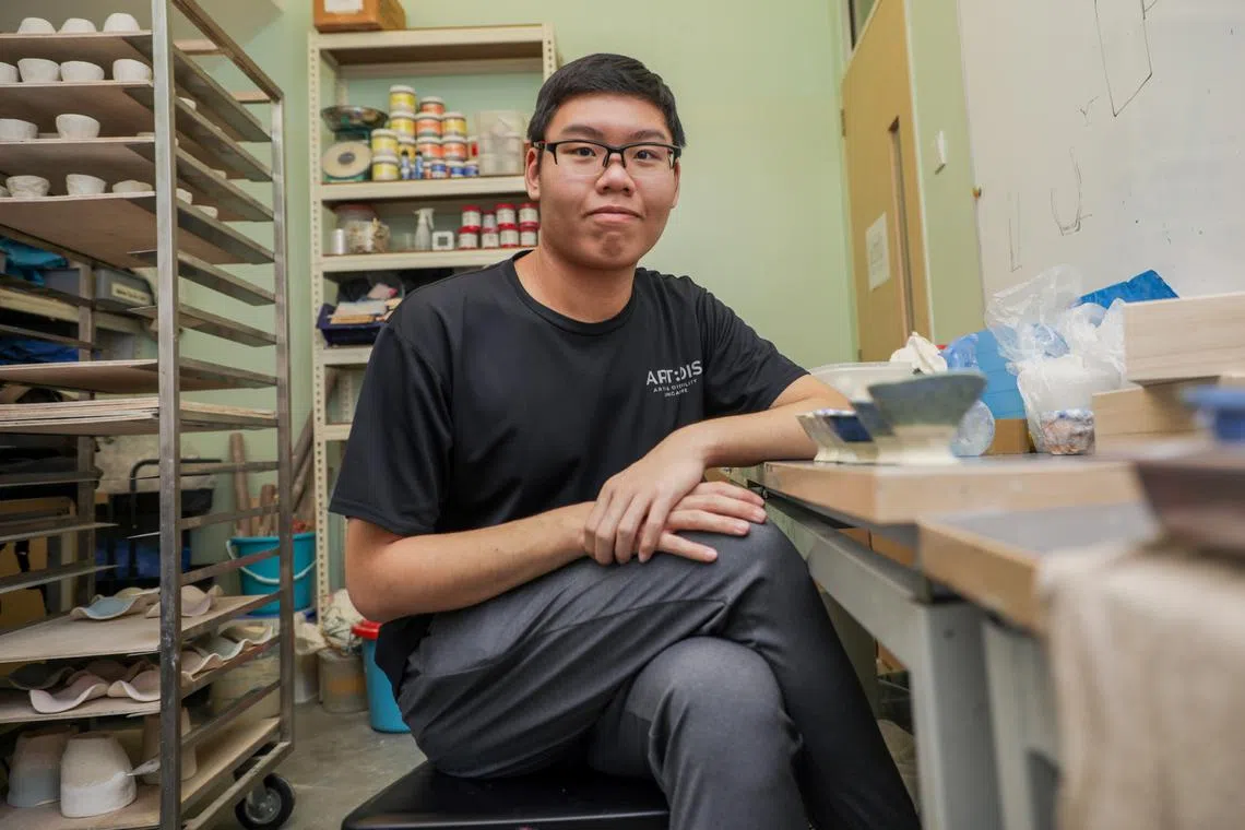 Mr Zack Ling, who has autism, said it is a good idea to offer gig jobs to PWDs as it not only brings in some income, but also work experience.