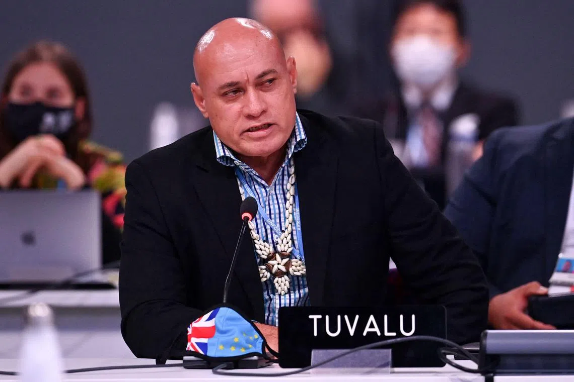 Tuvalu's Finance Minister Seve Paeniu floated the idea that Tuvalu’s new government could review its Taiwan ties.
