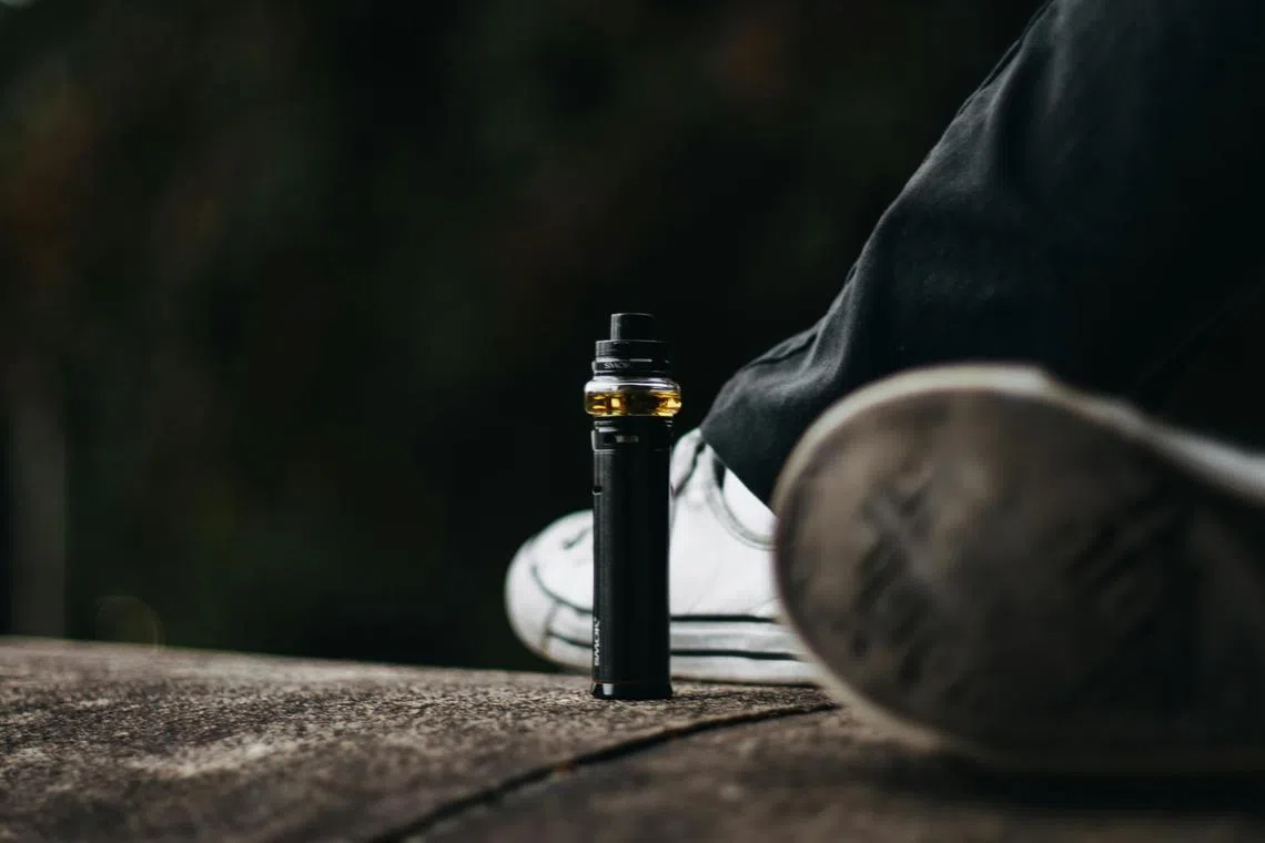Vaping is prohibited in Malaysia to those below the age of 18.