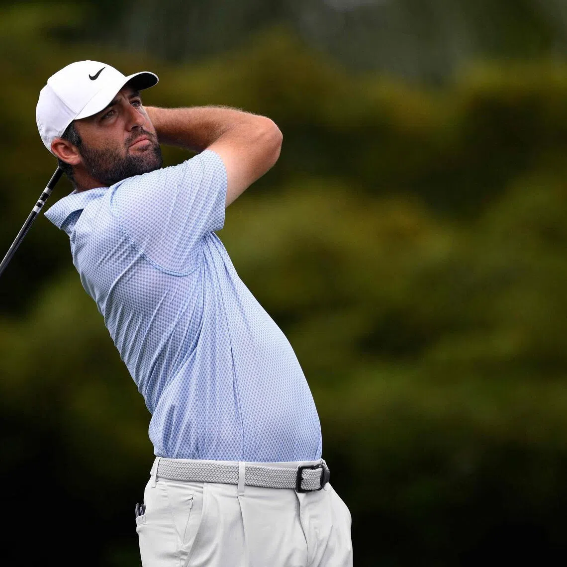 World No. 1 Scottie Scheffler (above) and second-ranked Rory McIlroy have won four of the past five Major titles