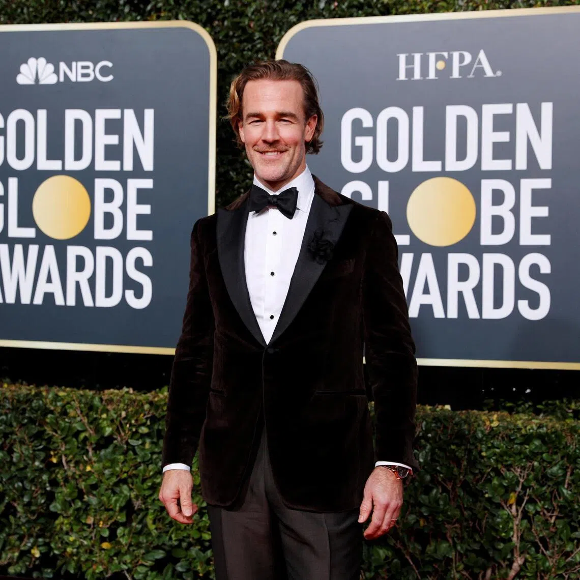 Actor James Van Der Beek at the Golden Globe Awards in Beverly Hills, California, US on Jan 6, 2019.