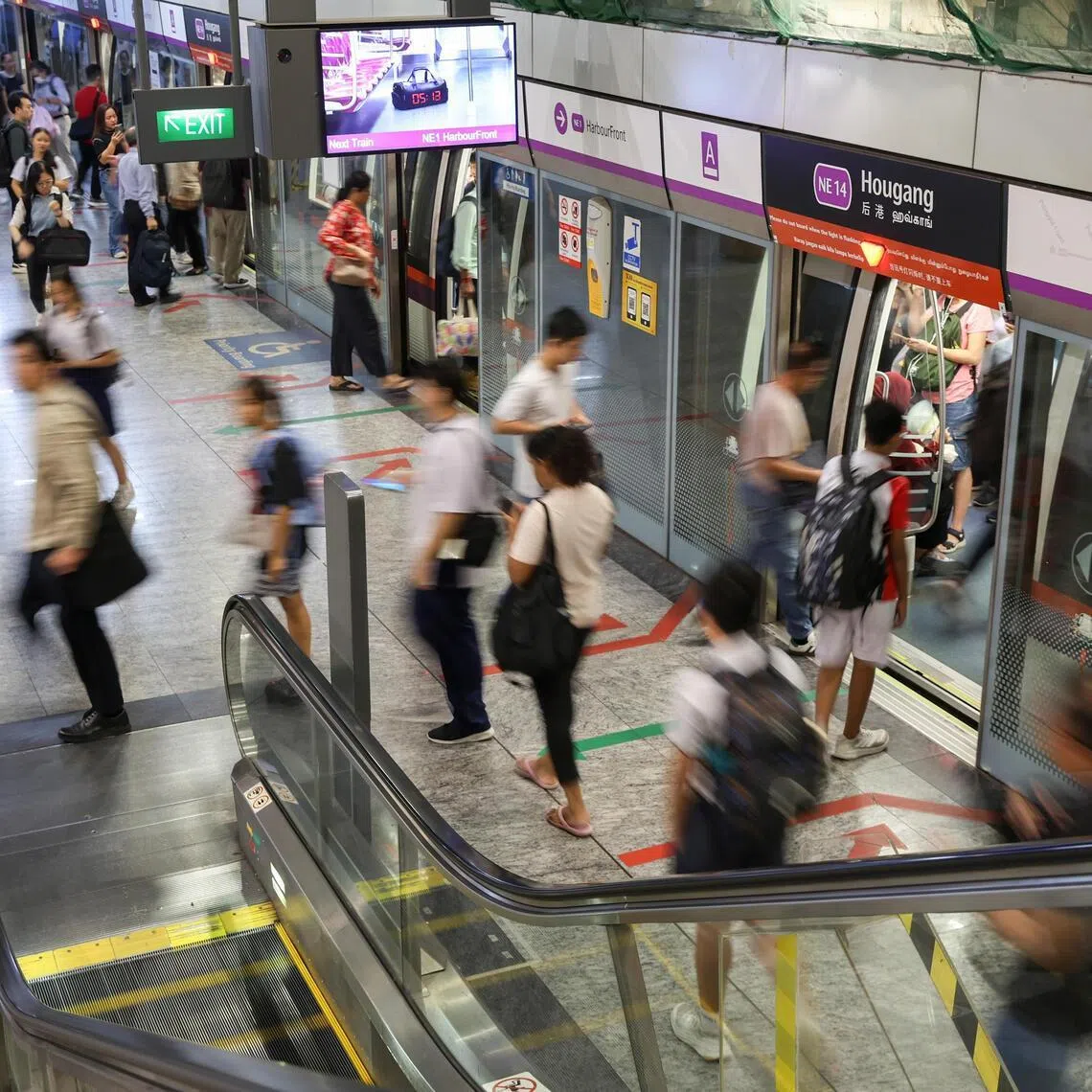 LTA said works will be carefully scheduled and done in phases to minimise impact on train operations.